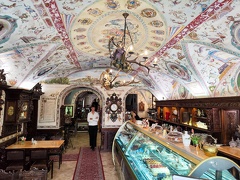 Pastry and chocolate shop at Bratislava