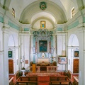The interiors of the church at Maroggia after the restoration