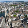 The center of Zurich on Switzerland