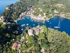 The village of Portofino on Liguria in Italy