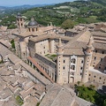 The village of Urbino on Italy