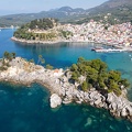 View at the touristic village of Parga on Greece