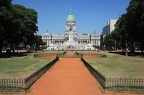 Government building on plaza of Congress in Buenos Aires