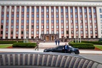View at a government building of Minsk