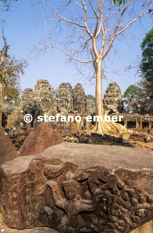 Ta Prohm temple at Angkor Wat complex in Siem Reap
