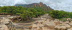 Mountains of Abuna Yemata Guh church near Megab