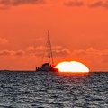 Sunset on the beach of Nigril