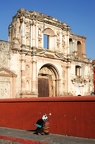 Ruins of El Carmen church at Antigua 