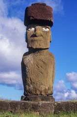 Moais statues on easter island 2