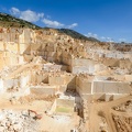 Quarry of granite at Orosei