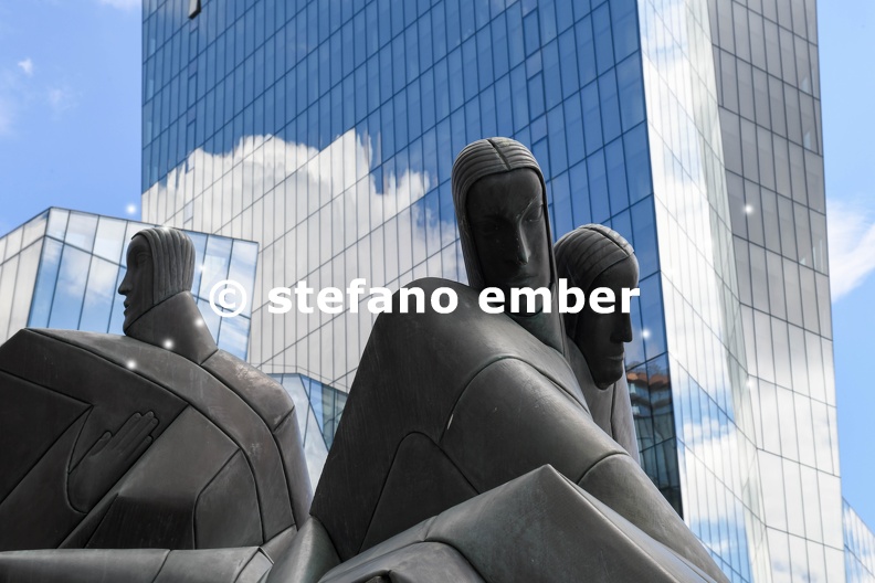 View at skyscraper of Vilnius
