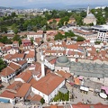 Drone view at the center of Skopje