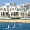 Modern residential buildings in Sliema