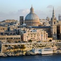 Panoramic view of La Valletta