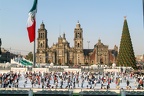 Metropolitana cathedral on Zocalo square at Mexico City