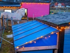 View of a house a with horse at Sommaroy island