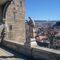 View from castle in Cesky Krumlov