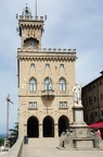 The public palace on Borgo Maggiore