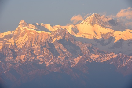 Annapurna massif  view from Saranghot 