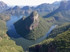 View at Blyde river canyon on South Africa